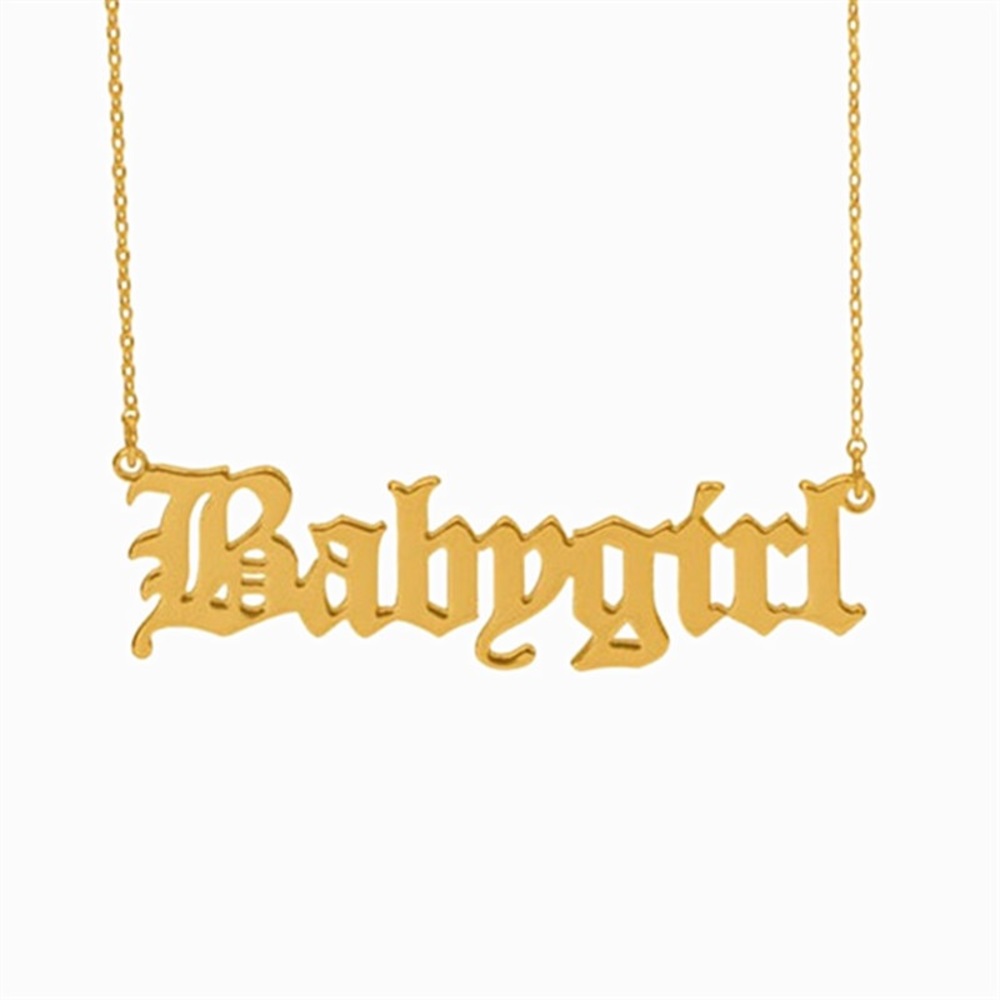 Babygirl necklace